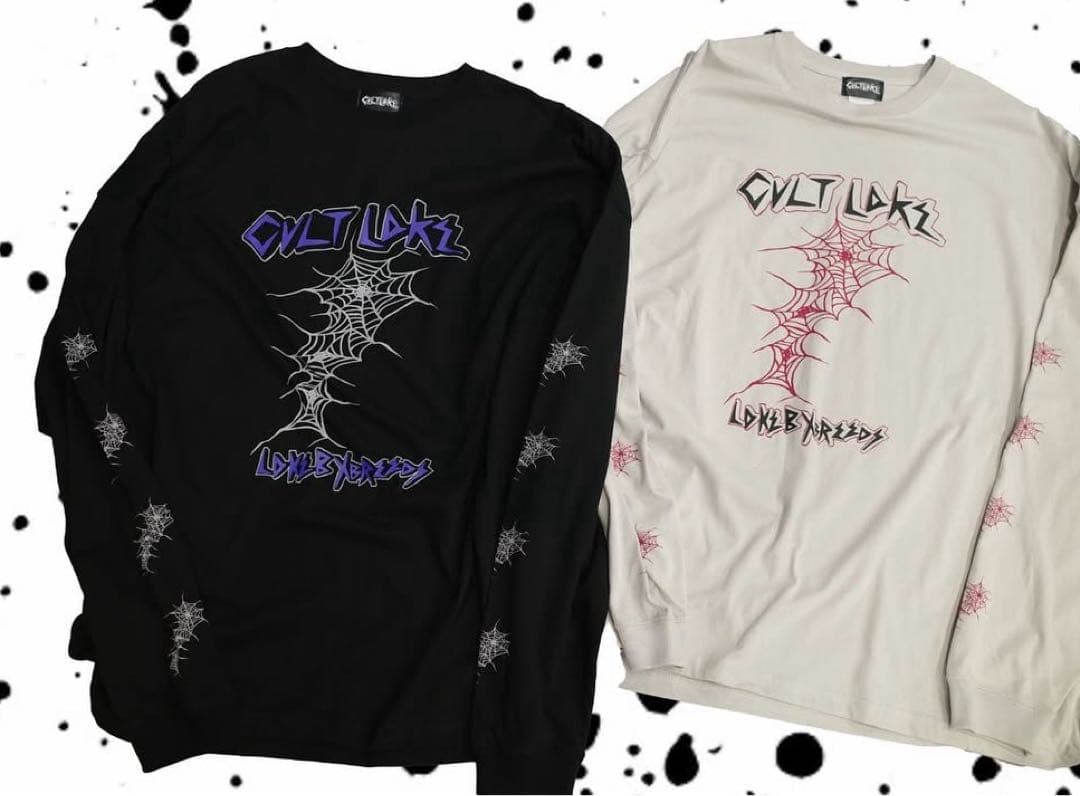 【新品】DRT CVLTLAKE カルトレイク 限定 ロンT ブラック XL