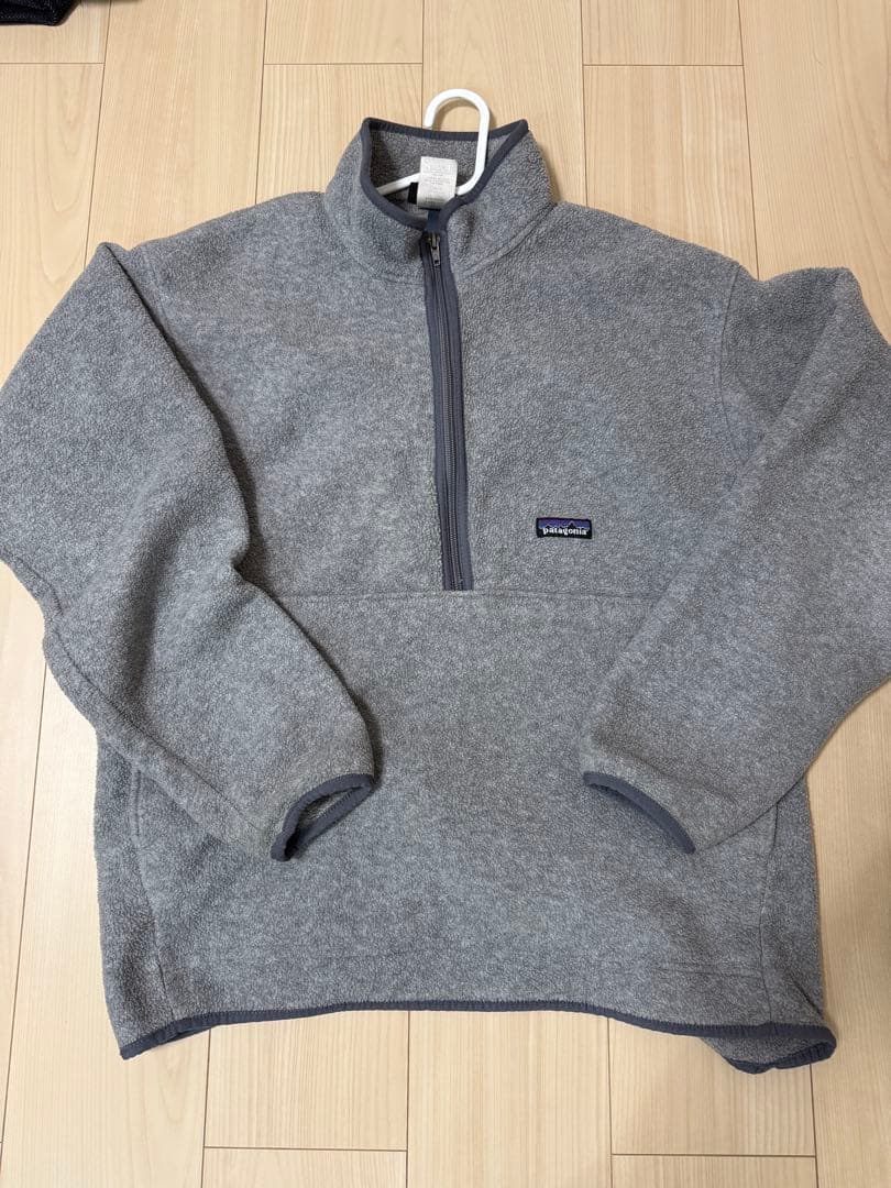 patagoniaパタゴニア　フリース　Lハーフジップ太アーム