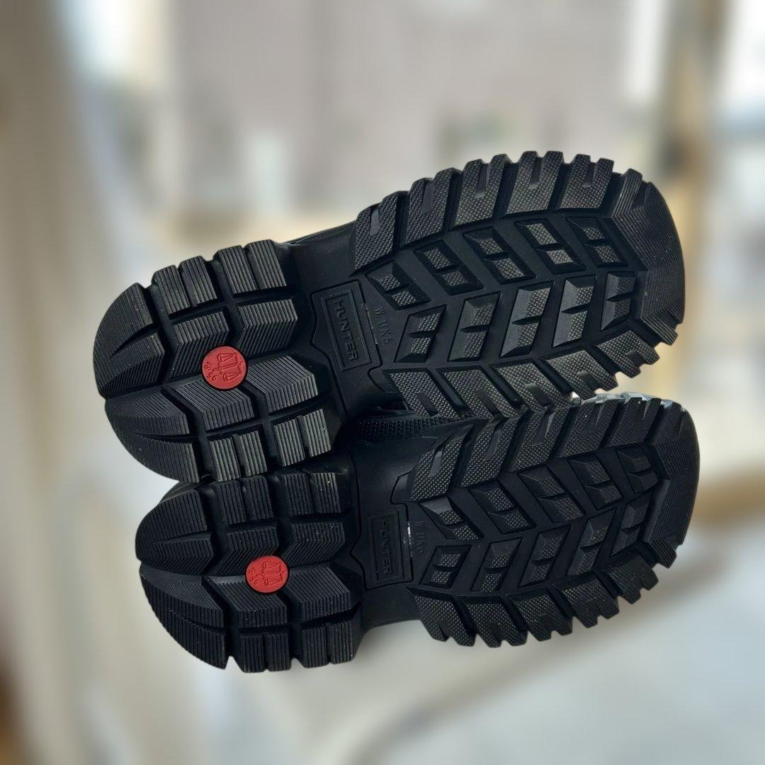 ハンター　ワンダラートールスノーブーツ （BLACK）UK6