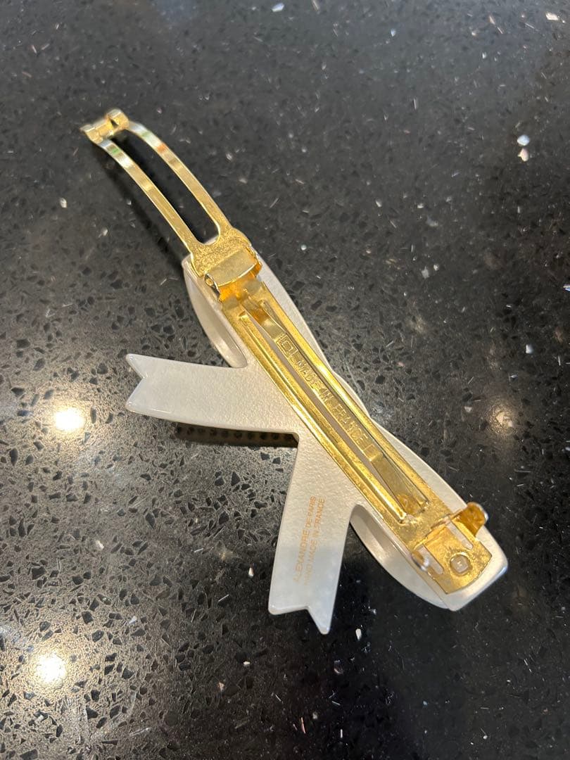 ALEXANDRE DE PARISリボン型バレッタ