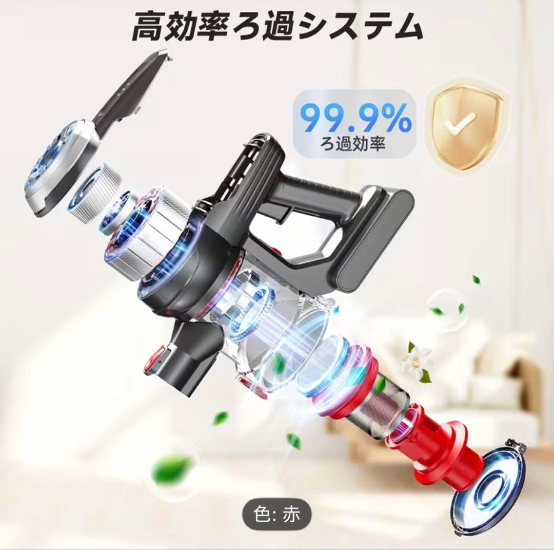 ★新品 XINSHE A7 コードレス掃除機 ハンド掃除機　45000Pa★