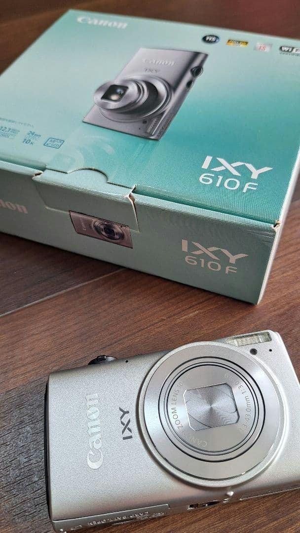 Canon　IXY610F　キャノン　付属品　保護フィルム　箱あり　動作確認済