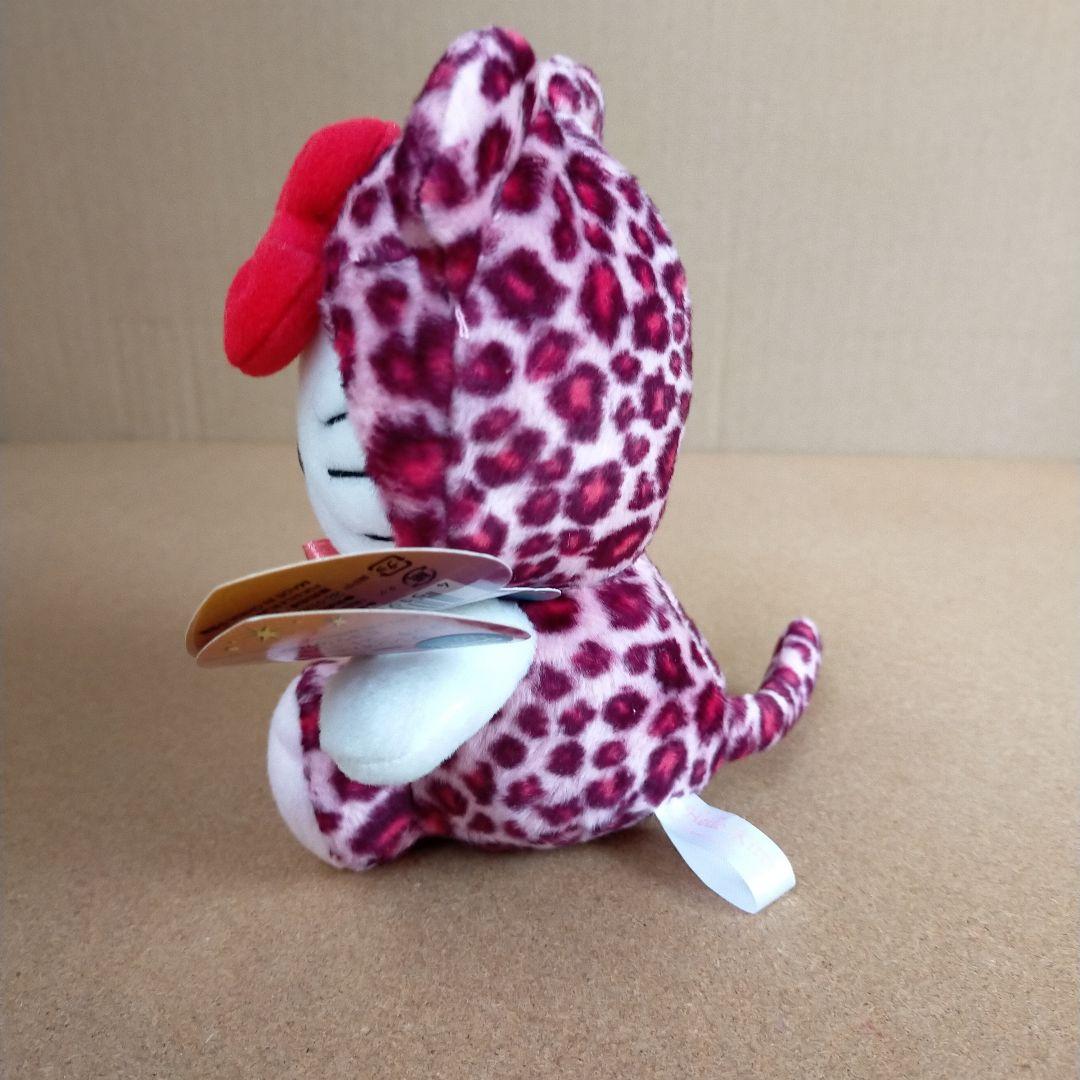 未使用タグ付き ハローキティ ラッキーストーン ぬいぐるみ S ローズクォーツ