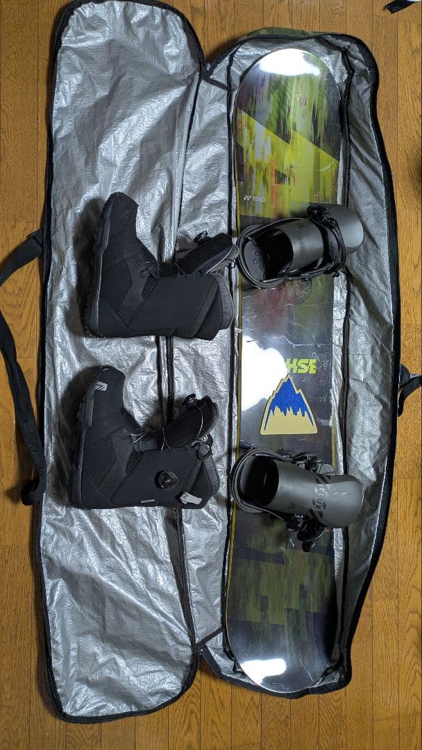 ヨネックス YONEX ACHSE 154cm スノーボード　グラトリ　初心者