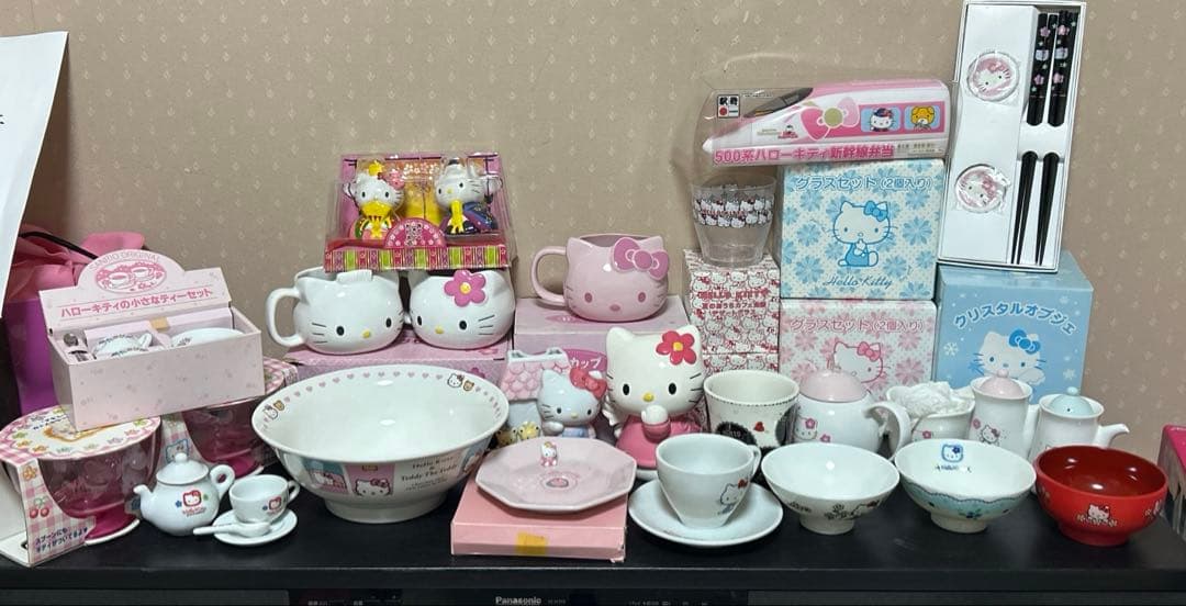 キティ　食器　陶器　グラス　等　まとめて　セット　サンリオ