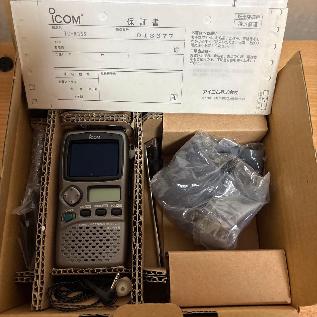 icom ic-r3ss ジャンク品