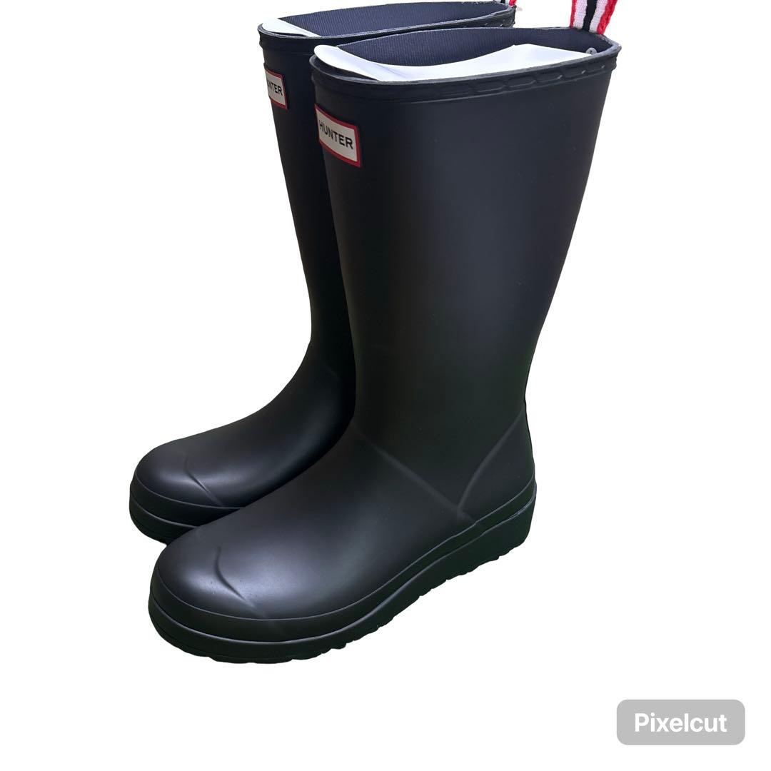Hunter レインブーツ ブラック