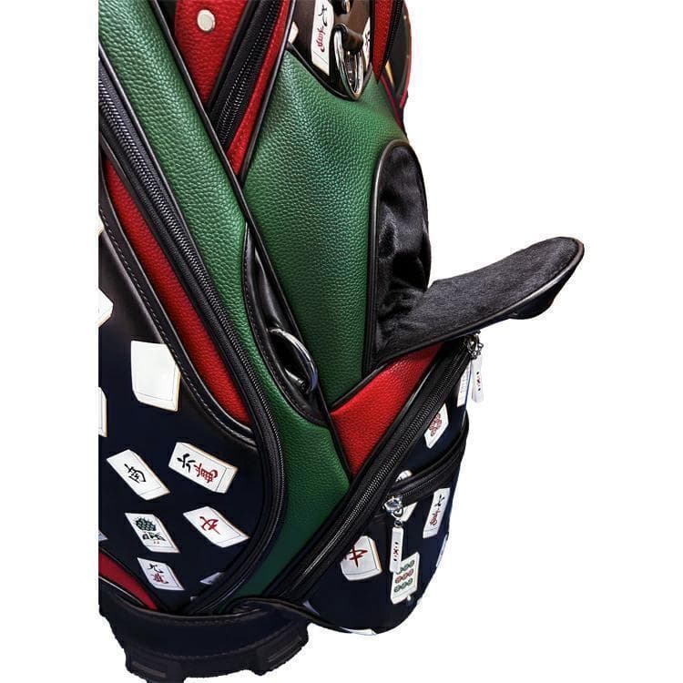 新品 Lynx リンクス 麻雀 マージャン キャディバッグ（総柄）