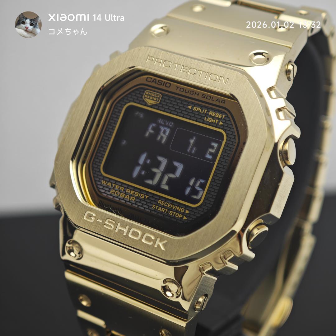 【美品】カシオ G-SHOCK GMW-B5000GD-9JF