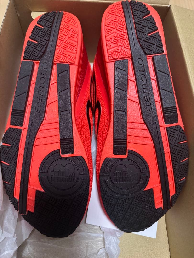 ビモロシューズ　 レッド　26.0