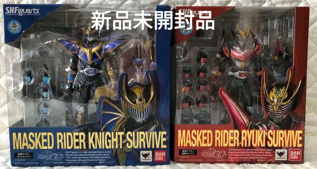 【新品未開封品】S.H.フィギュアーツ 仮面ライダー龍騎サバイブ ナイトサバイブ