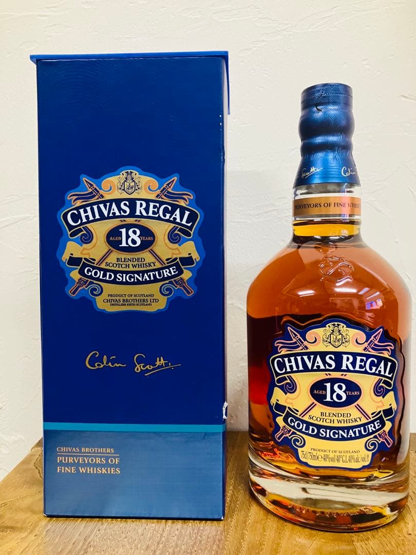 CHIVAS REGAL 18年 ゴールドシグネチャー 750ml