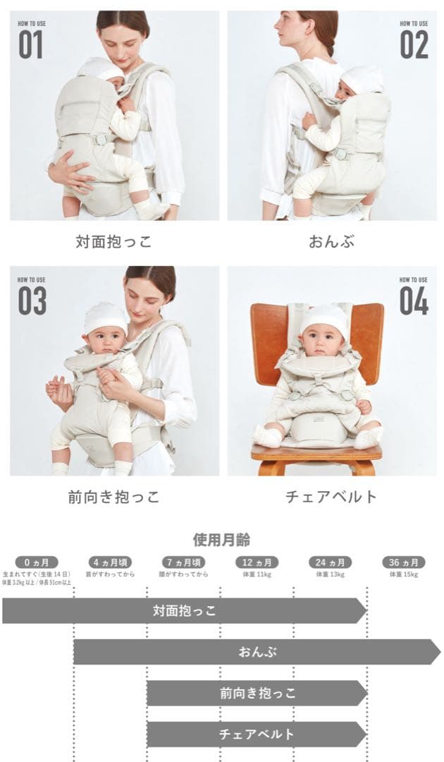 【美品】ベビーキャリアオンピトレスク✕ユナイテッドアローズ ベージュ