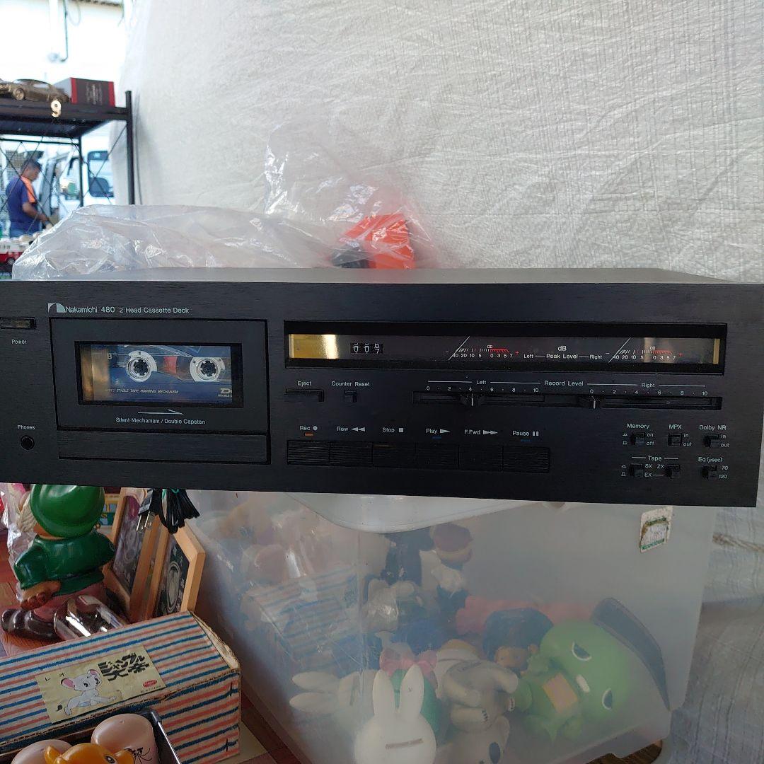 Nakamichi 480 2 Head Cassette Deck 実動品