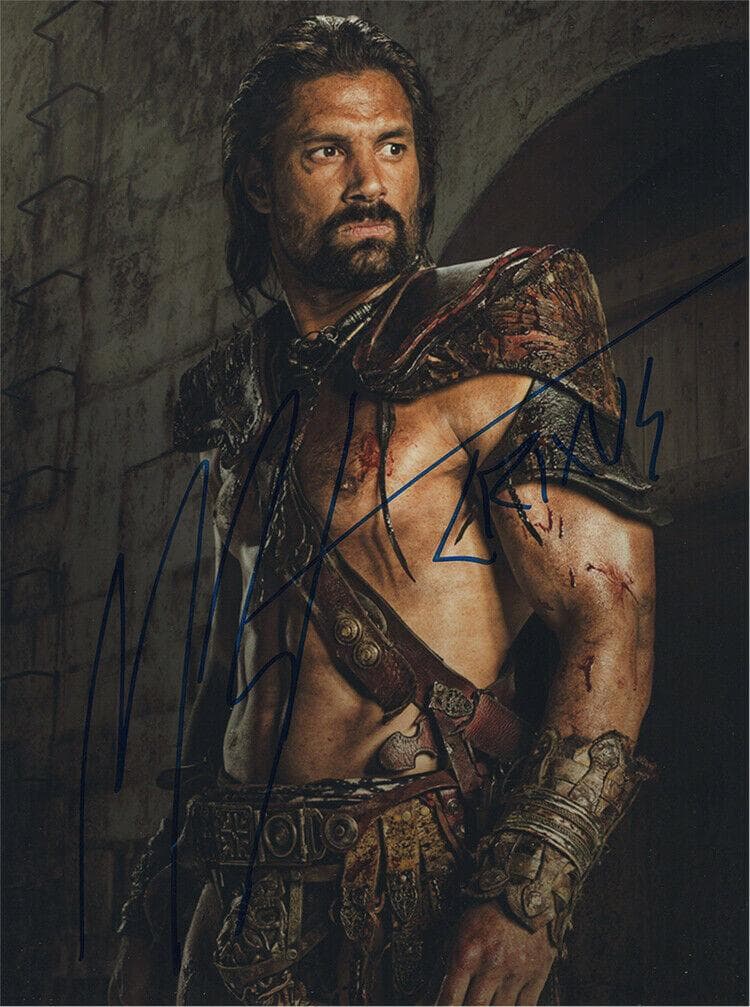 直筆サイン入り写真 マヌー・ベネット ARROW/アロー/フレーム別/SA鑑定済