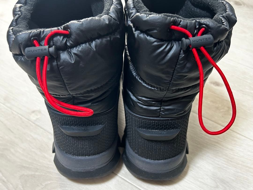 ◆最終お値下げ◆2回着用　HUNTER スノーブーツ　25㎝