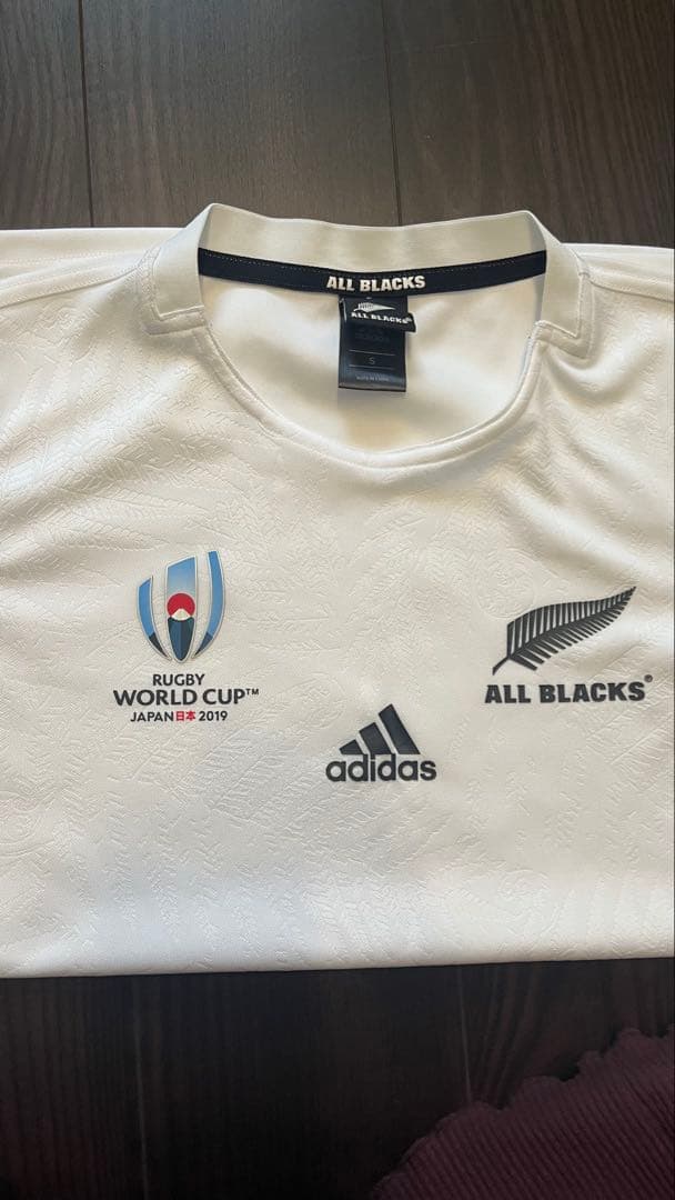 アディダス オールブラックス Tシャツ ホワイト