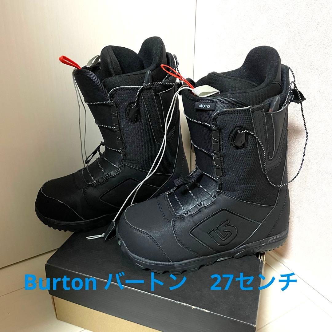【美品】MOTO-ASIAN FIT スノーボードBurton バートン27cm