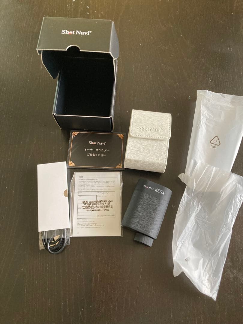 Shot Navi ELUA ゴルフ用距離計【新品未使用】