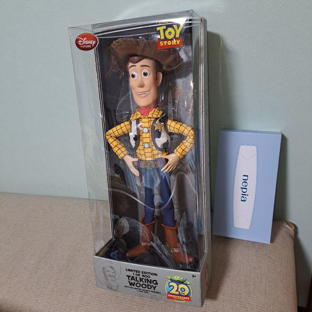 ディズニーストア　トーキング　ウッディー　トイ・ストーリー　世界限定400