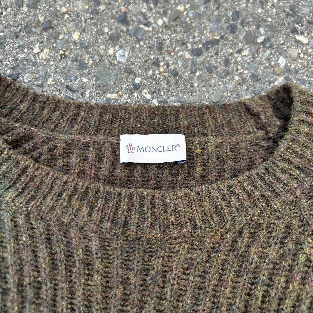 MONCLER モンクレール ミリタリーポケット クルーネックニットセーター