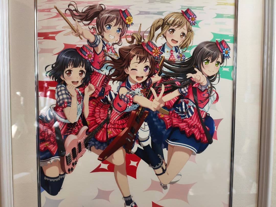 バンドリ! ガールズバンドパーティ 高精細複製画 A3 Poppin’Party