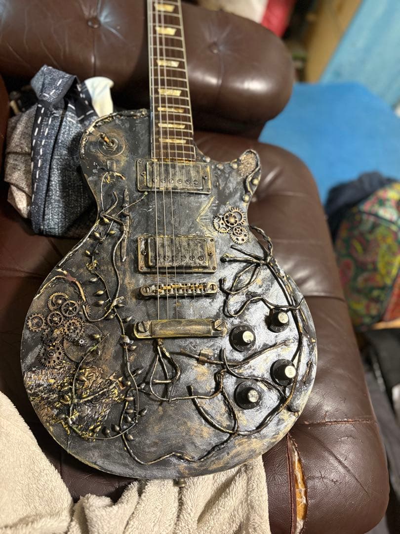 スチームパンクエレキギター