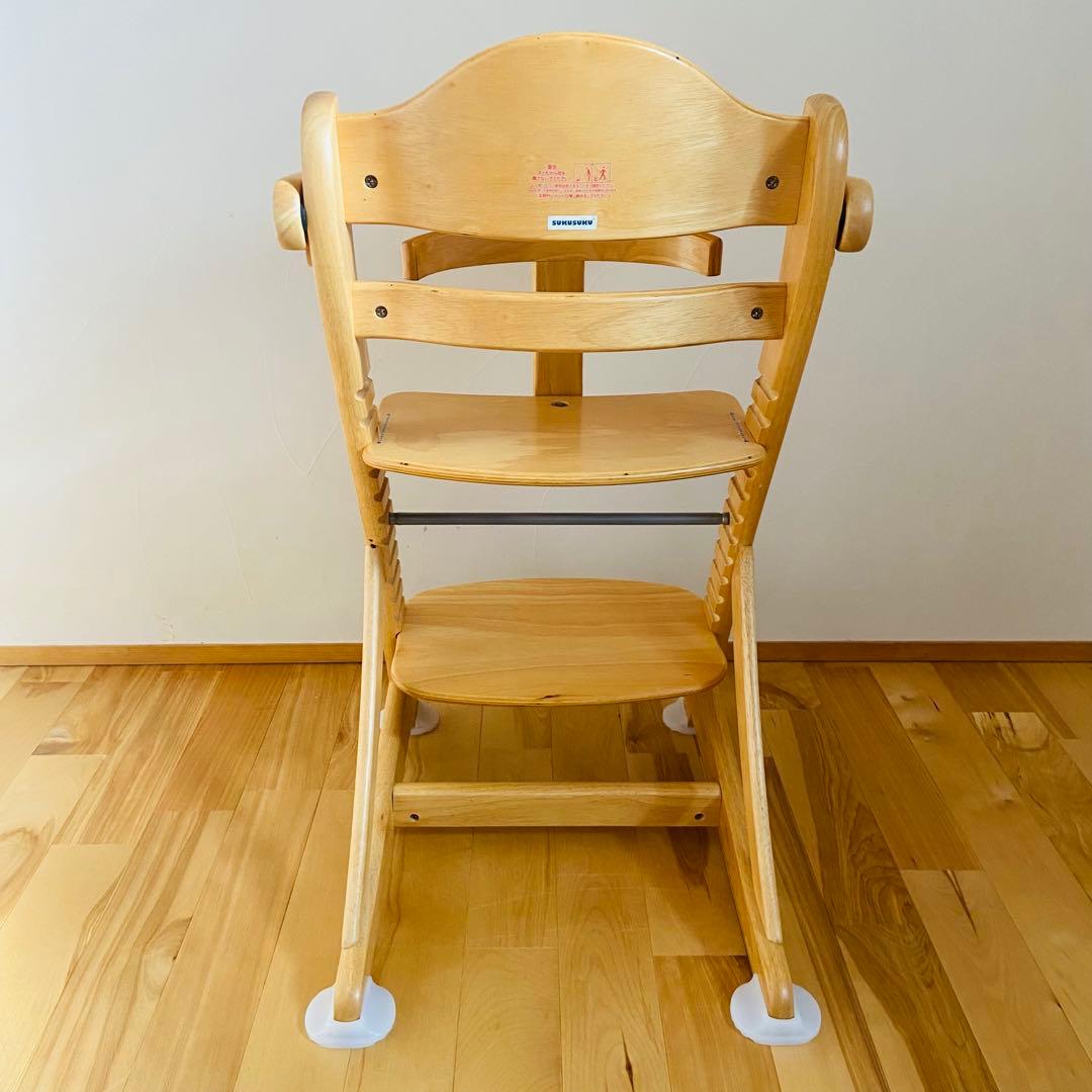 極美品 大和屋 ヤマトヤ すくすく スリムフィット チェア テーブル＆ガード付