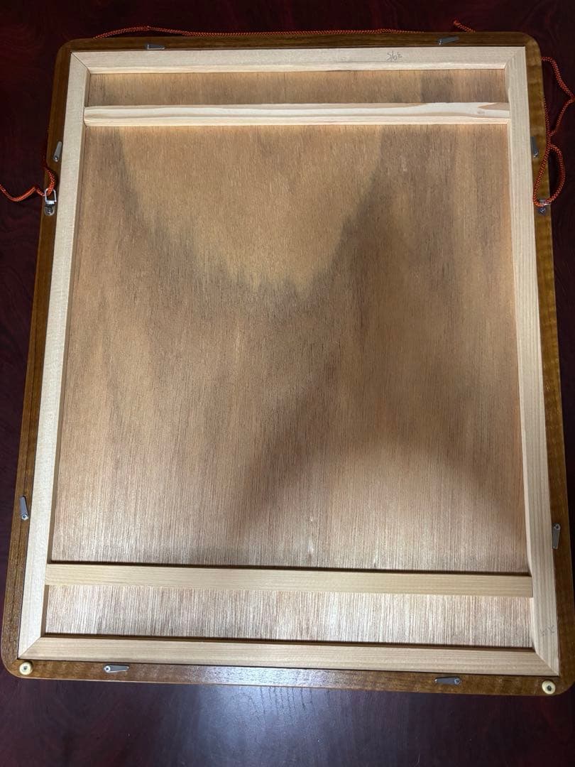 棟方志功作版画安川電機所蔵　うれしさの狐　原本同手