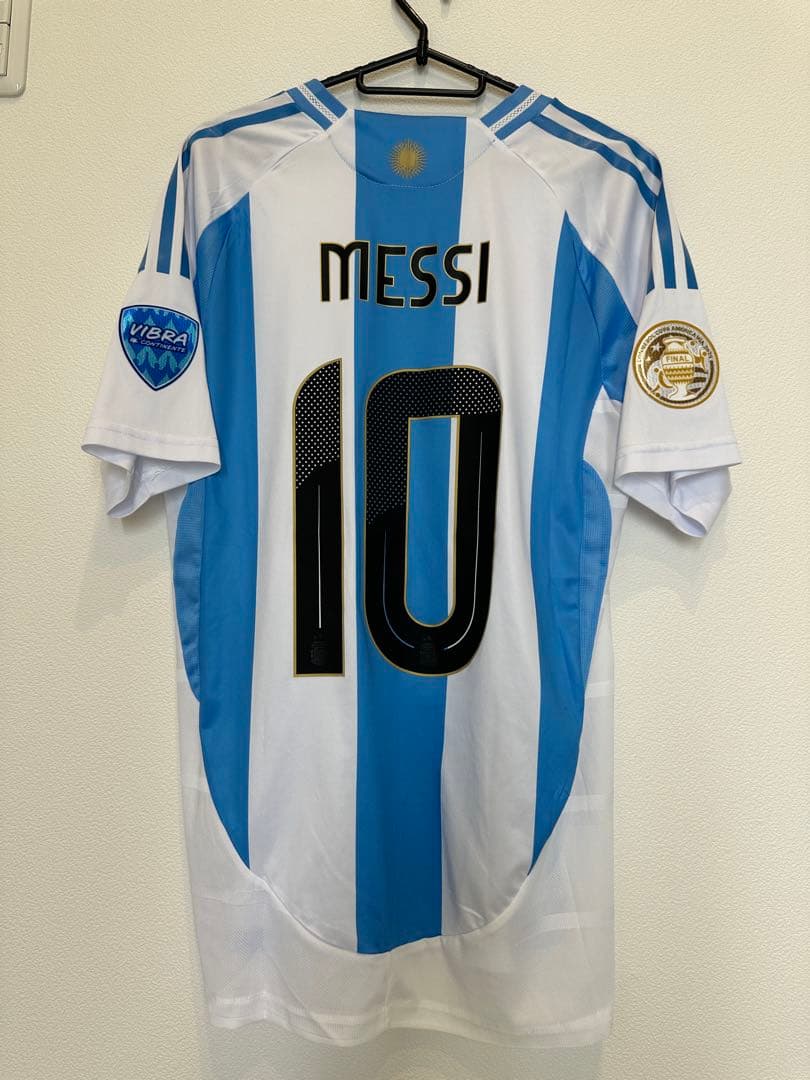 美品！アルゼンチン代表　メッシ　コパアメリカ決勝仕様　オーセンティック