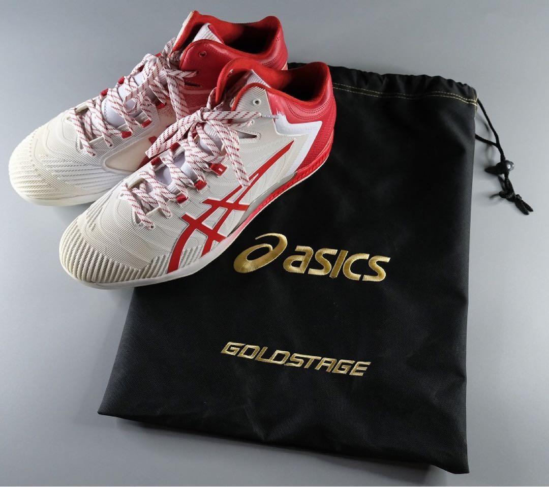 大谷翔平 20年 本人実使用 支給スパイク（シューズ）+化粧袋/直筆サインなし