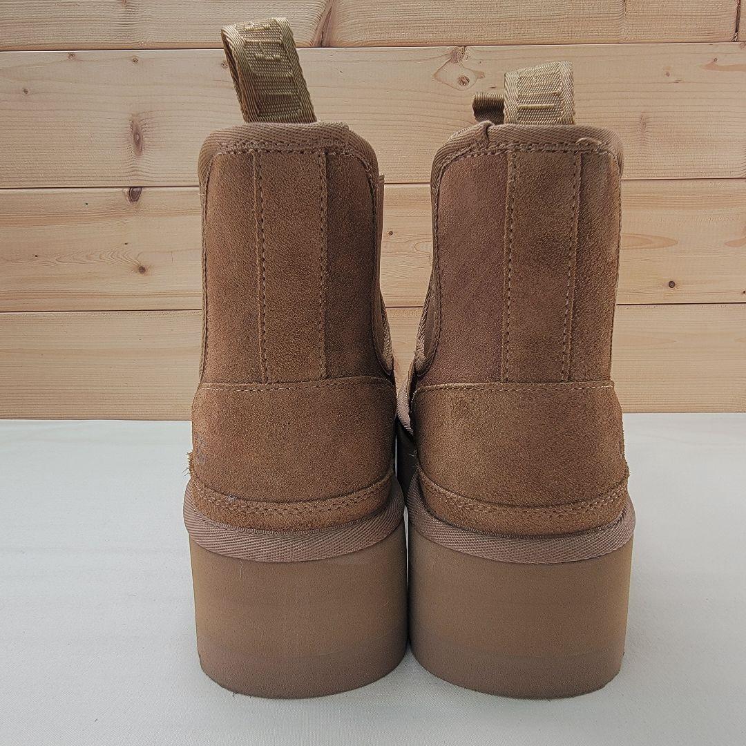 アグ ニューメル プラットフォーム チェルシー ブーツ 24cm