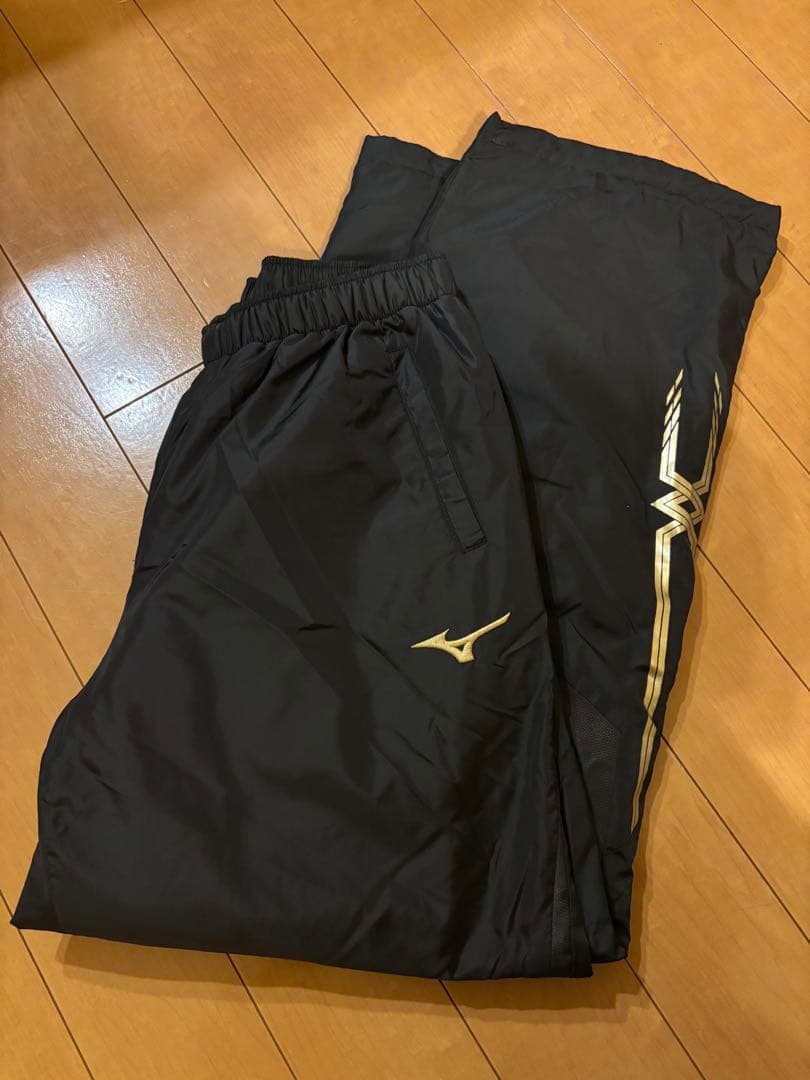 ミズノ ブレスサーモ搭載 中綿ウインドブレーカー 上下 セット ユニセックス L