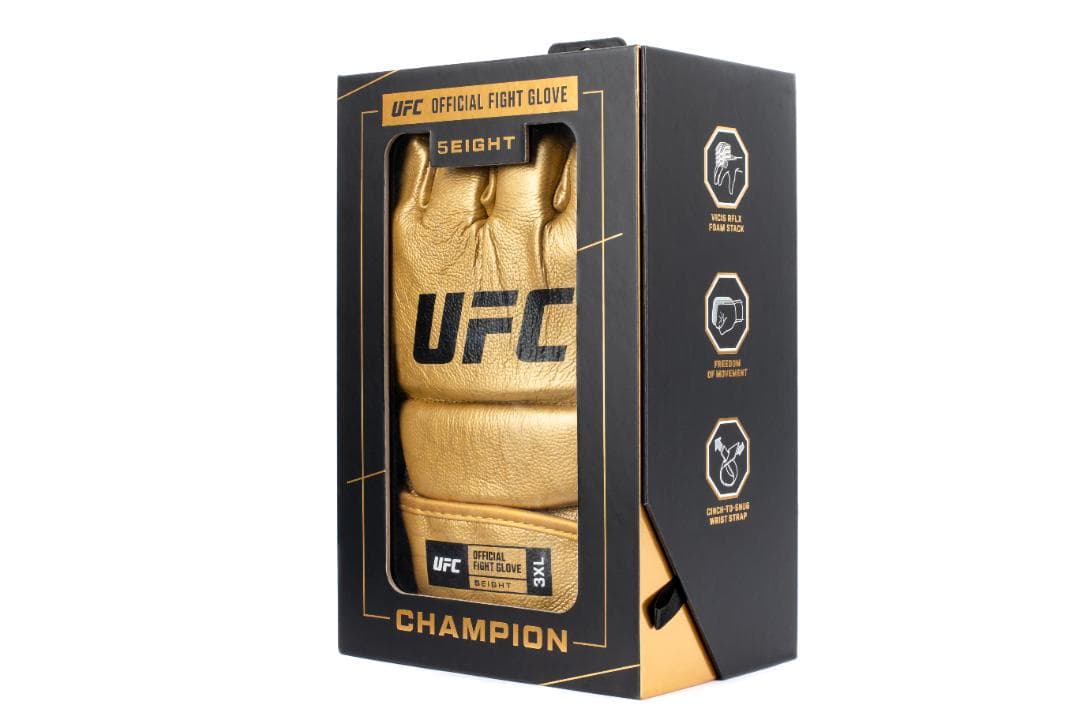 【独占】UFC 5Eight チャンピオン 公式グローブ新品 激レアXS-L