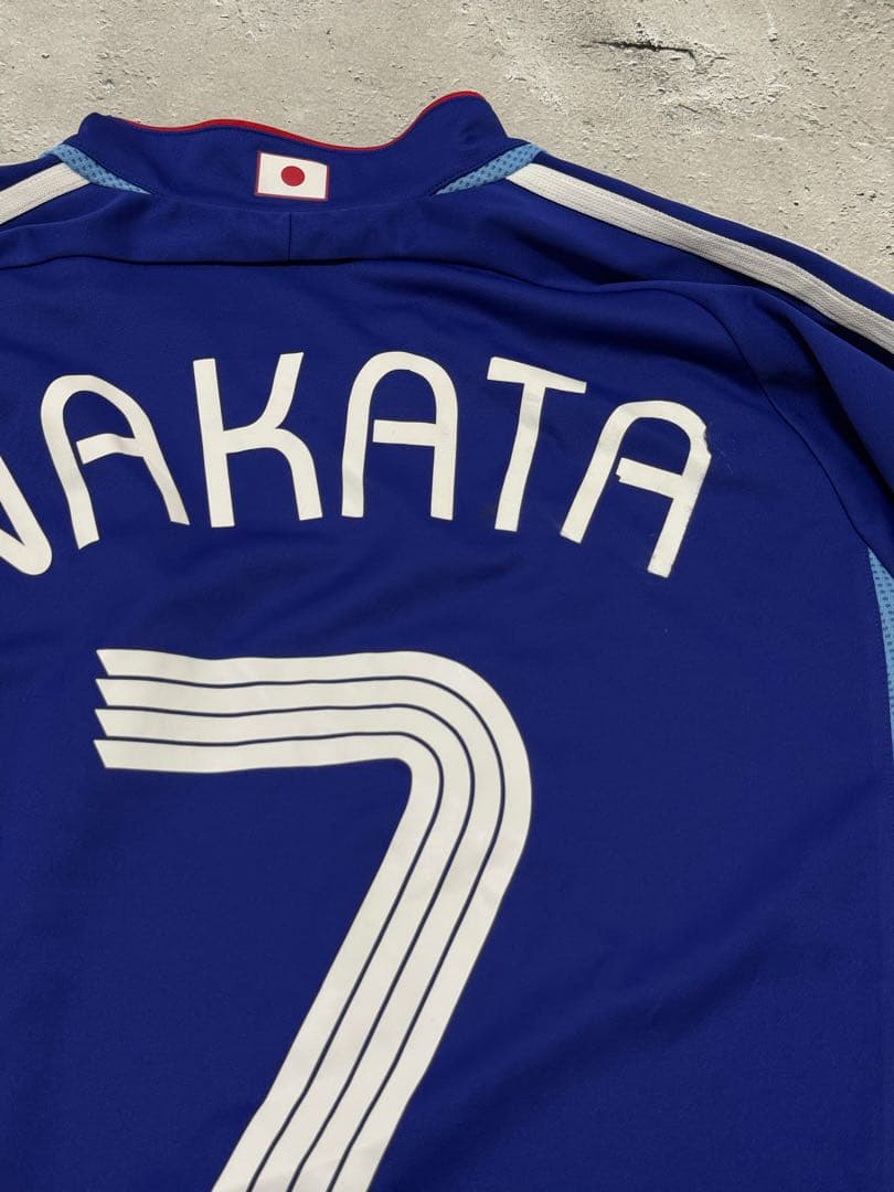 Adidas アディダス 中田英寿 06年 日本代表 ユニフォーム M