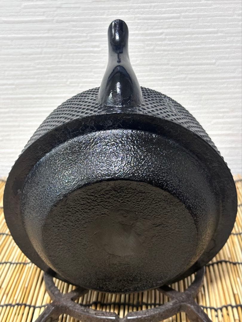 未使用品、供箱等付属品付　南部蓬榮堂造　１５型九重アラレ　B4様　売約済み