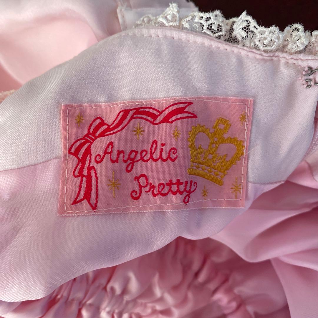 公*o様 Angelic Pretty ピンク シフォン リボンワンピース
