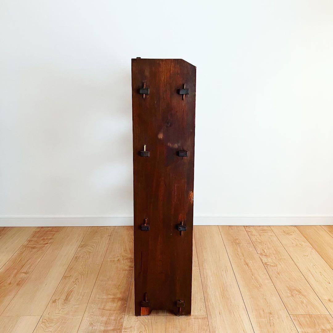 ブックシェルフ　本棚　古家具　古道具　ブロカント　蚤の市　レトロインテリア雑貨