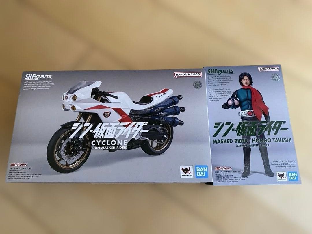 SHFiguarts 仮面ライダー本郷猛 & サイクロン