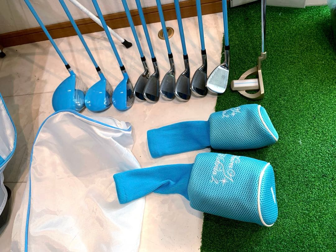 美品　現行品　ワールドイーグル　レディースゴルフクラブ 本格フルセット　プロ推進