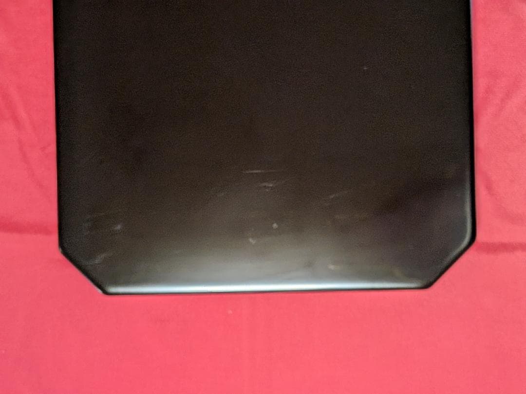 懐石膳 カンナ目 溜塗 利休好写 五客