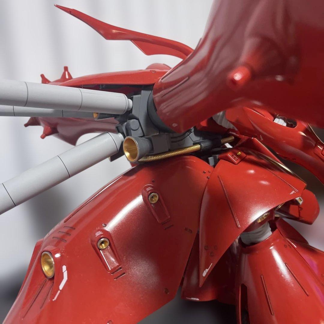 【美】【デカッ】RE/100 ナイチンゲール　組み立て塗装済みジャンク品