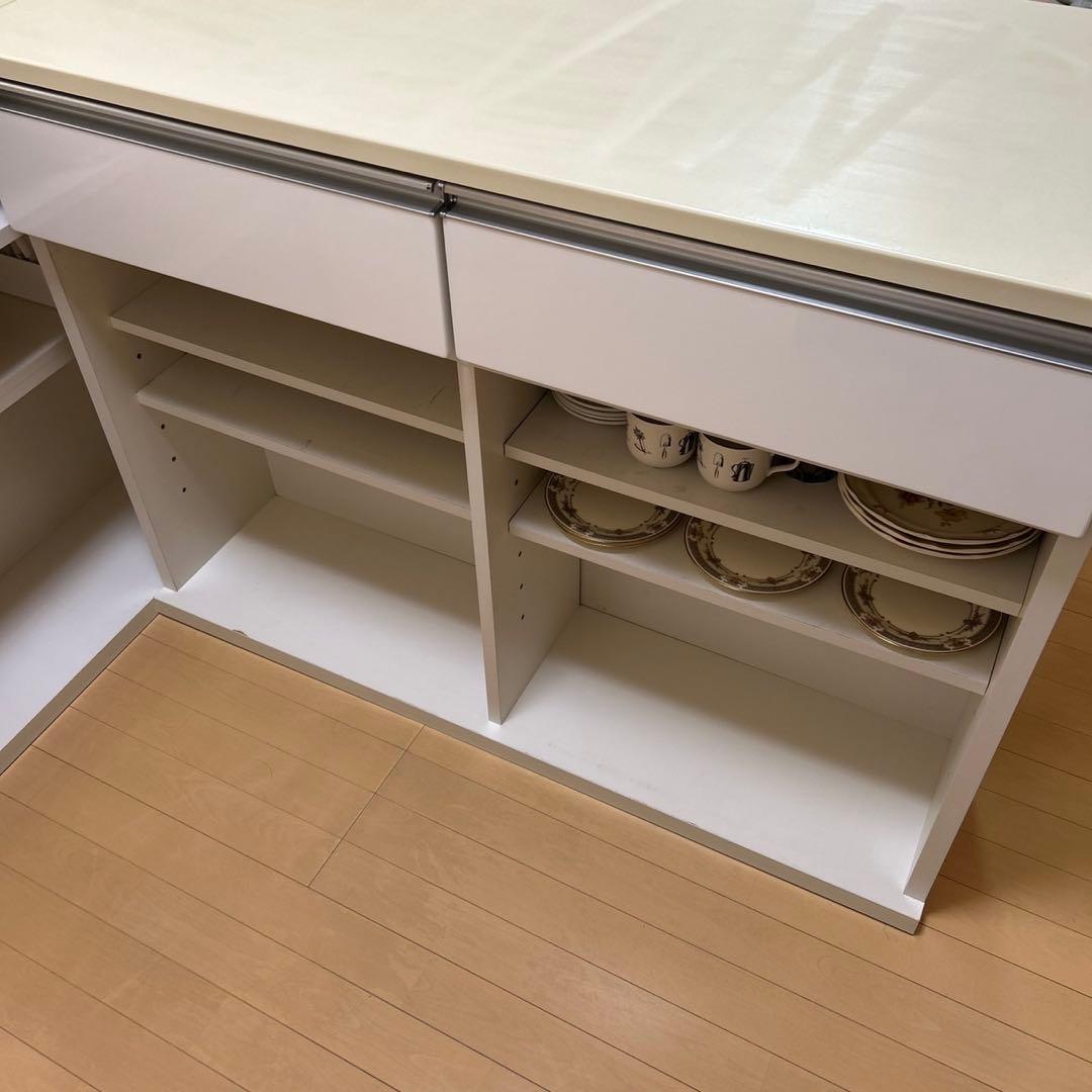 【バードさま専用】⭐️マツダ家具　L字カウンター　バーカウンター　シンプル　①