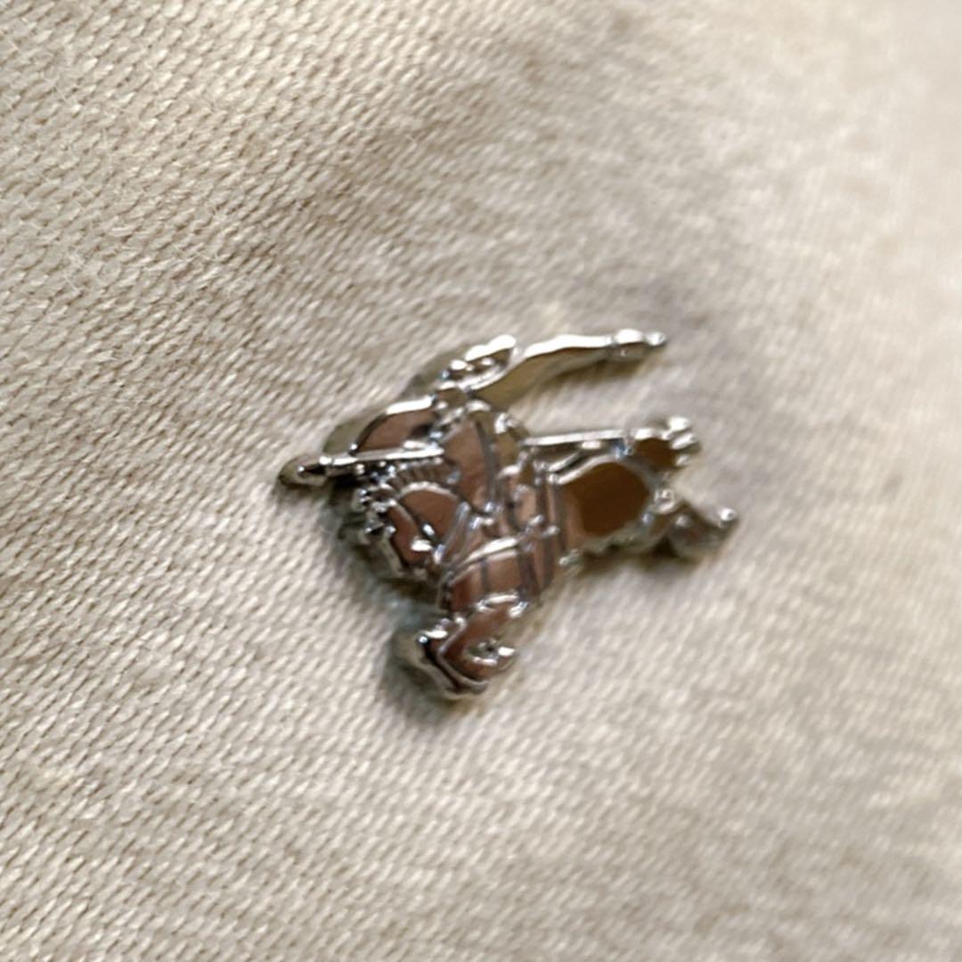 バーバリーブルーレーベル ホースロゴ 希少 トートバッグ クリームベージュ