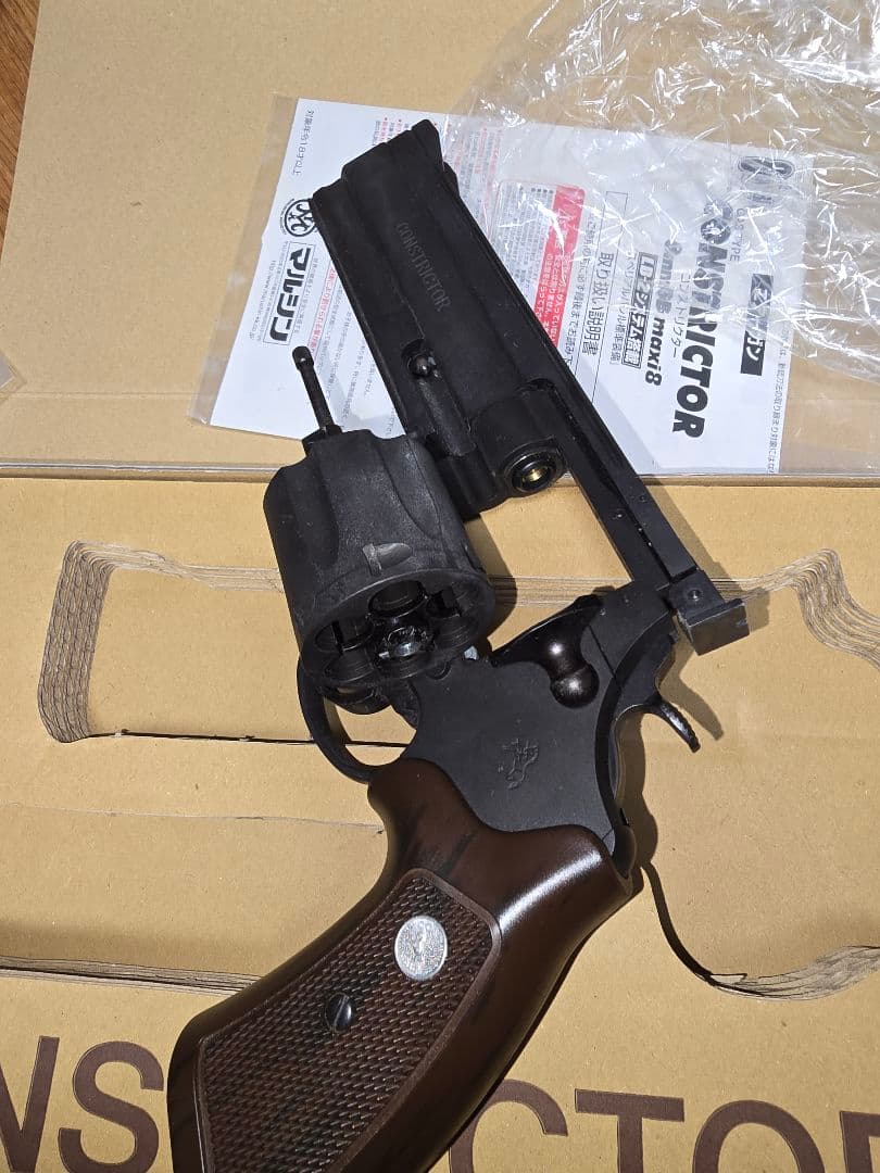 マルシン工業　CONSTRICTOR ブラックリボルバー　ヘビーウェイト