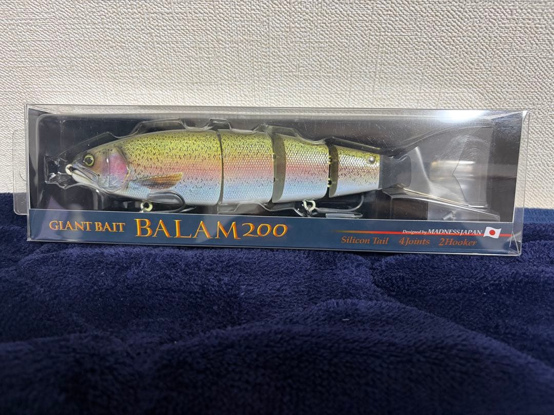 【新品未開封】希少 バラム200 リアルニジマス マドネス　DRT