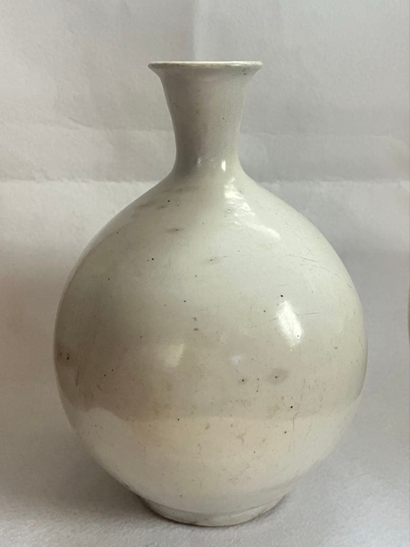 李朝 白磁 壷 木箱付き 年代物 壺 工芸 文化 伝統工芸 アンティーク