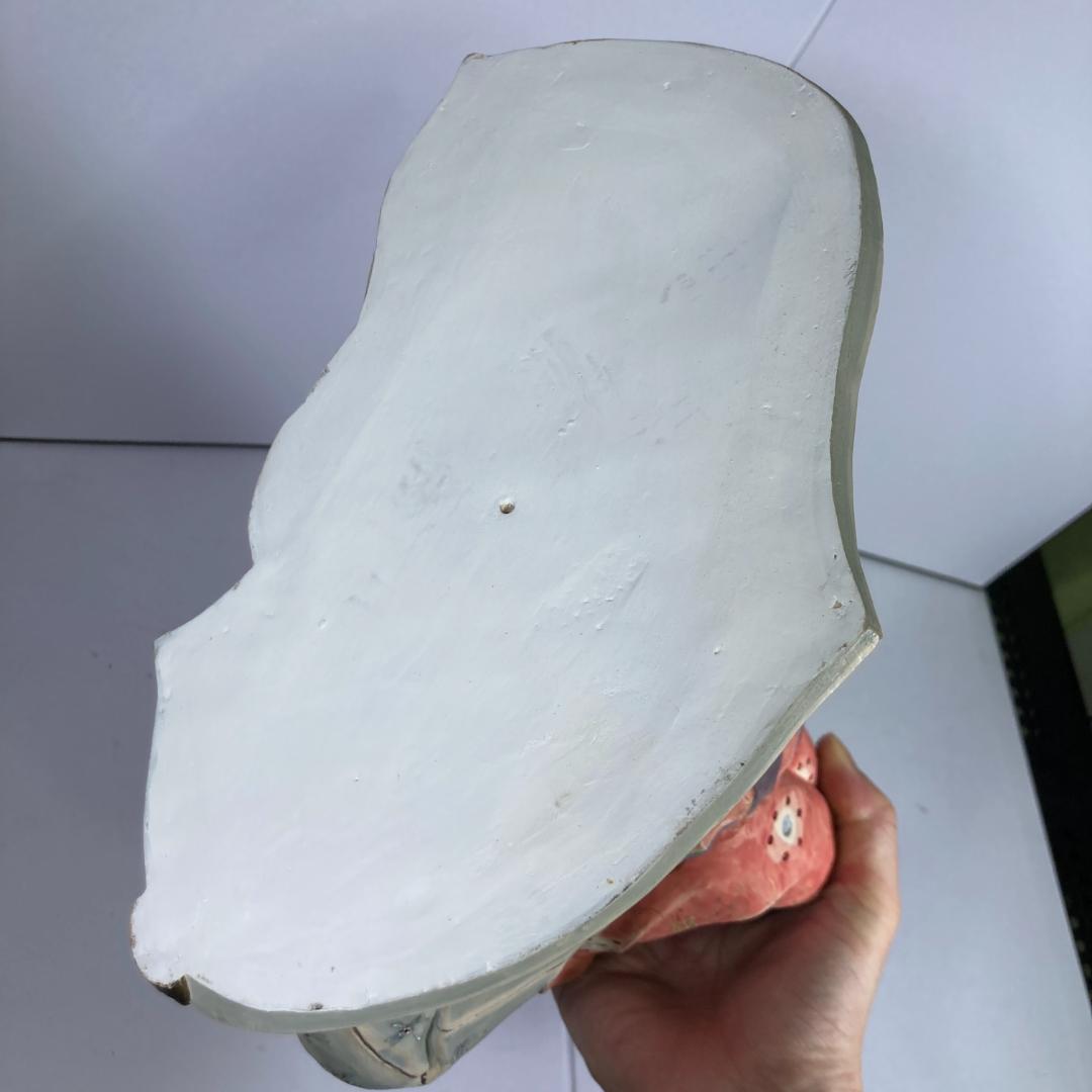 日展作家 北岡秀雄作 博多人形 金印 卑弥呼 日本人形 置物 高さ約36cm