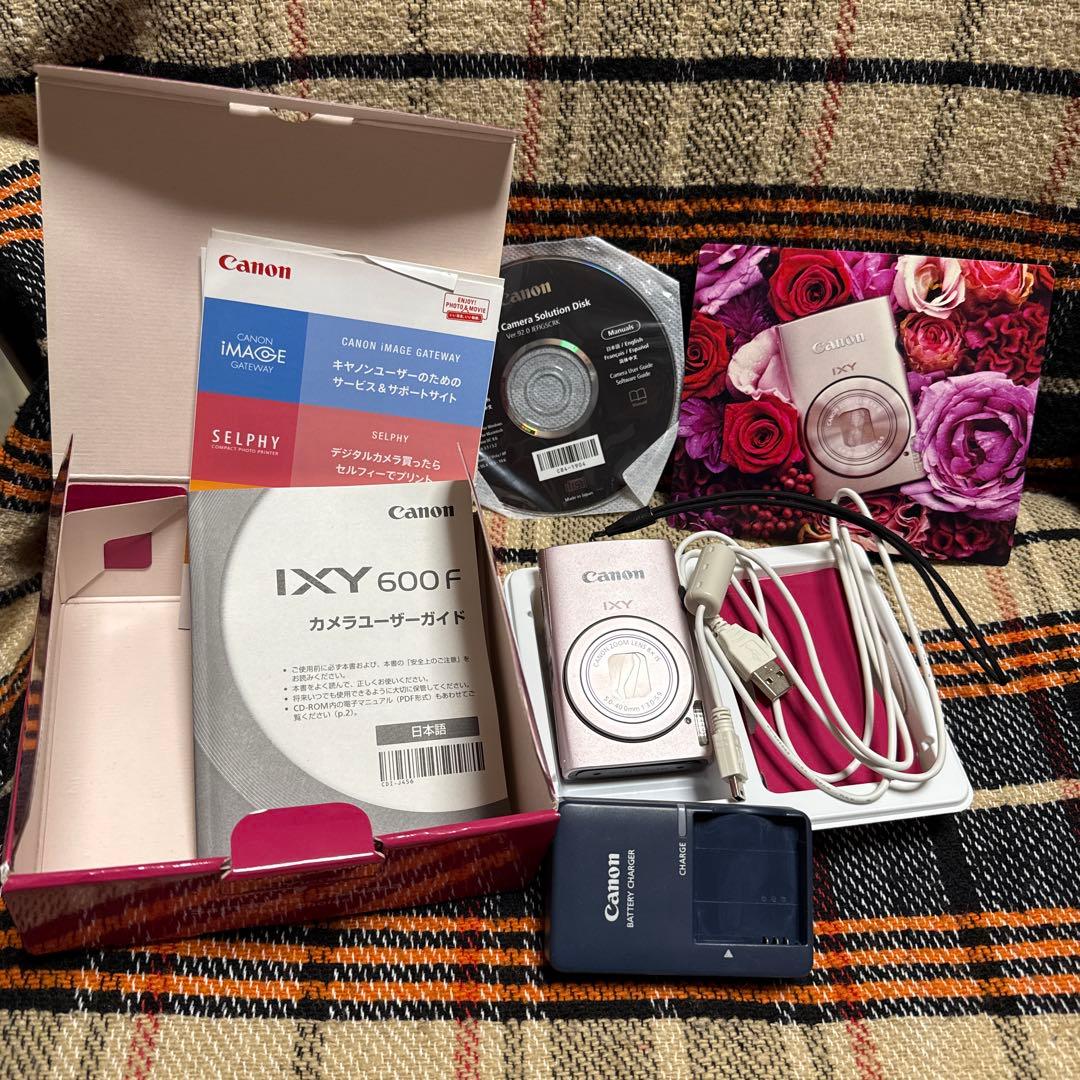 CANON IXY 600Fデジカメ　限定サマンサタバサ シャンパンピンク