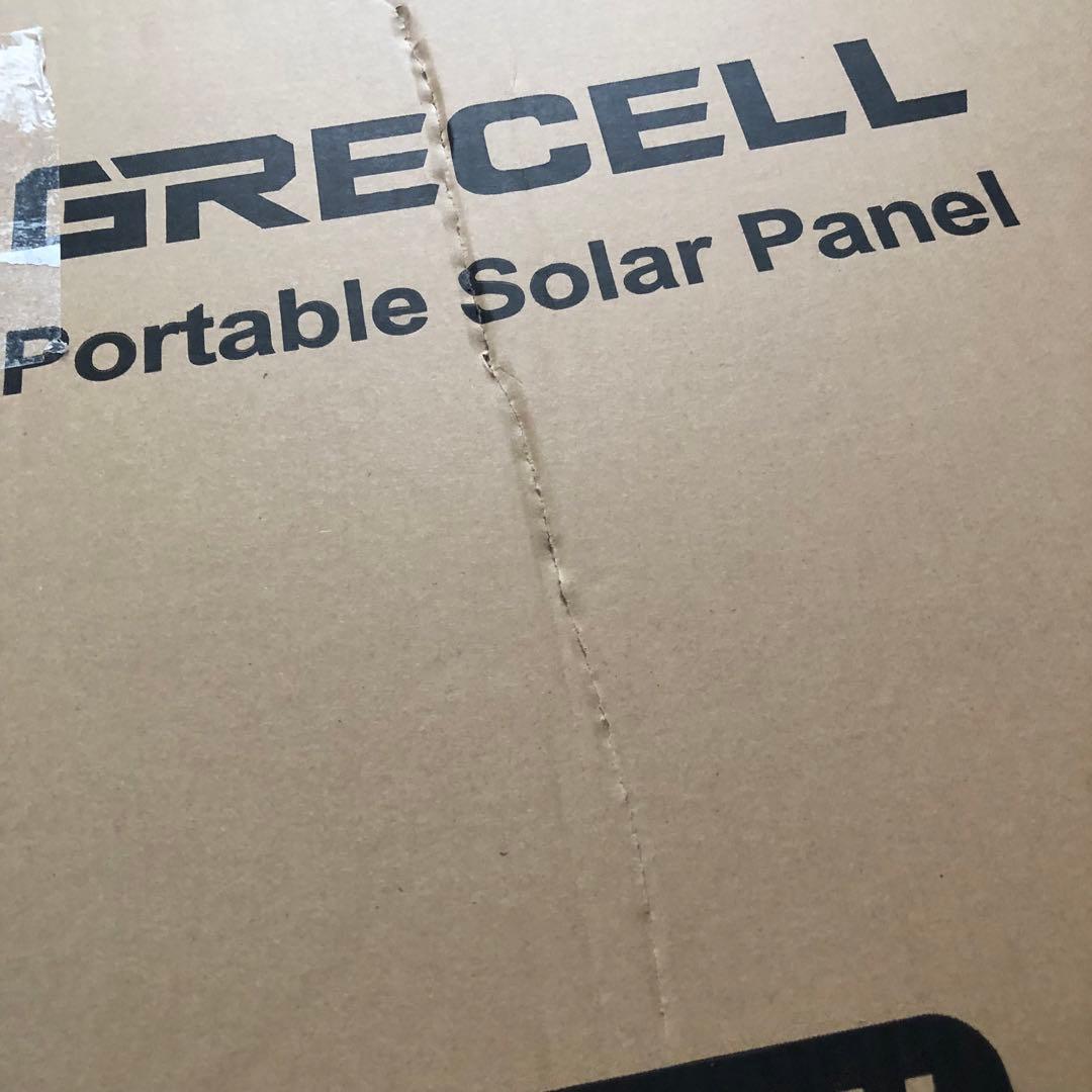 【未使用】ソーラーパネル100W GRECELL 折りたたみソーラーパネル